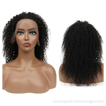 Deep Curly Wave Short Bob Wigs Human Hair Hd Full Lace Front Wig Raw Peruvian Virgin Human Hair Lace Frontal Wig For Black Women